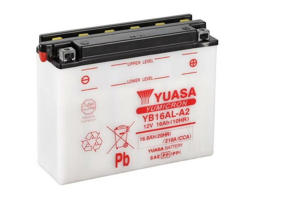 Yuasa parastais akumulators bez skābes iepakojuma - YB16AL -A2