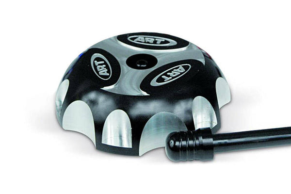 Art Fuel Tank Cap Aluminum Black ATV AFC-426-T3-BK