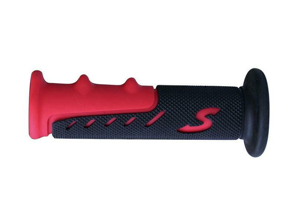 Bihr Street Color Grips Ergonomicl35-658 Red Red