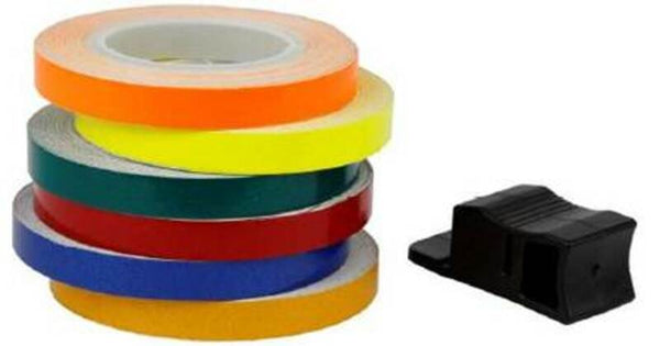 V DAĻAS MĒRĶIS DEKAL - 6 M X 7 mm - melns - P9C990091B