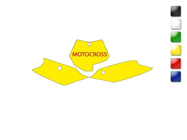 „Blackbird Plate“ lipdukai „Black KTM SX/SXF 3517/000006“