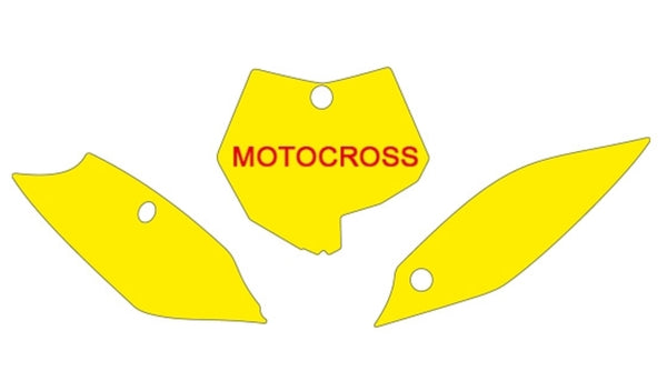 „Blackbird Plate“ lipdukai Mėlyna KTM SX85 3520/000007
