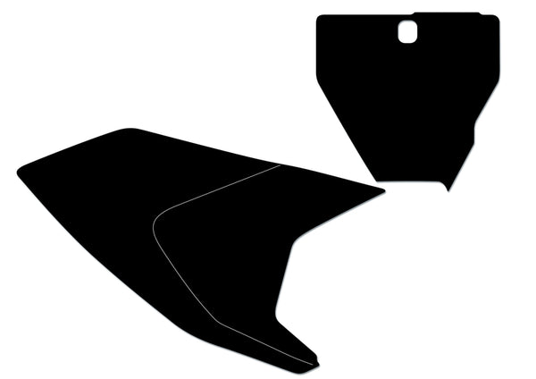 „Blackbird Number PlatE Black Husqvarna TC/FC 3626/000006“