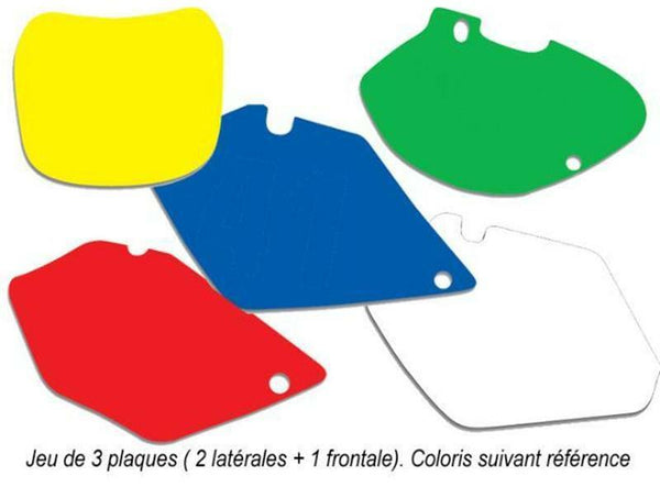 „Blackbird Plate“ lipdukai „Black Husaberg Fe/TE 3707/000006“