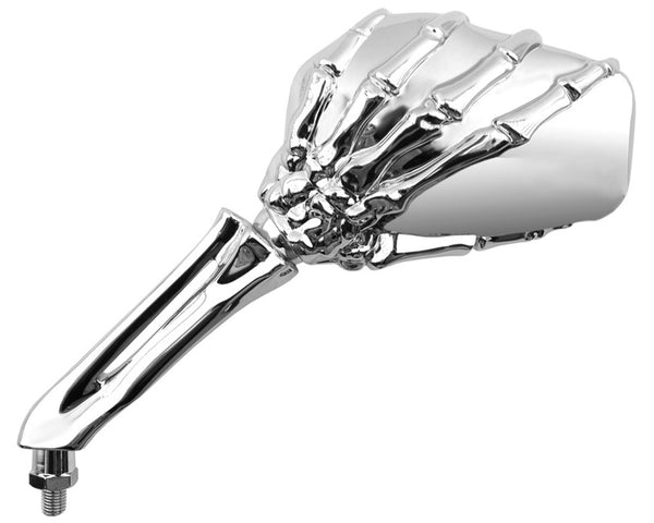 V Dalys skeleto kairysis veidrodis Universal M10 - Chrome (1pc) E569i
