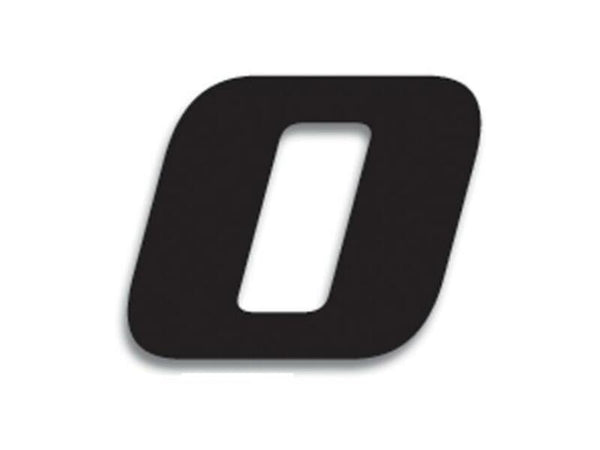 Blackbird sacīkšu numurs 0 20x25cm melns 5049/20/0