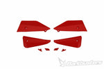 Barkbusters Sabre Deflector Set-Red B-084-RD