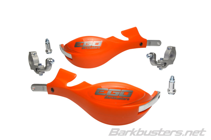 „Barkbusters Ego Handguard“ Dviejų taškų kalno kūgio formos oranžinis ego-005-02-or