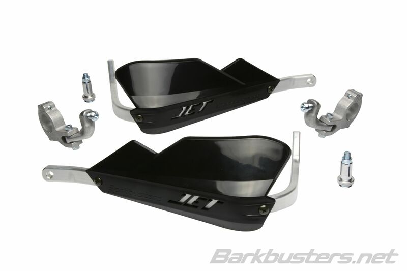 Barkbusters Jet Handguard Set Two-Point Mount Black Jet-002-02-BK