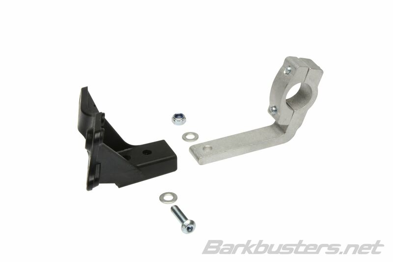 Barkbusters VPS MX HandGard Set Universal Mount Black VPS-007-01-BK