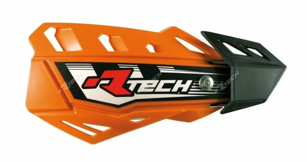 RaceTech FLX regulējami roku sargi Orange R-Kitpmflar00