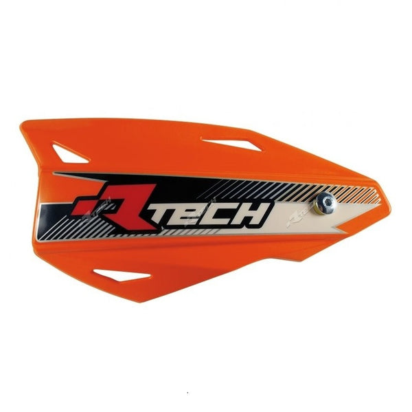 RaceTech Vertigo Hanguards regulējams oranžs r-kitpmvtar00