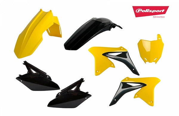 Policijski spot Plastics Kit Yellow/Black Suzuki RM-Z250 90838