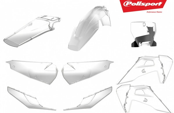 Policijski spoj plastike Clear Husqvarna 90800