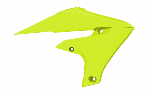Police gate Radiator Covers Neon Yellow Yamaha YZ450F 8415100004