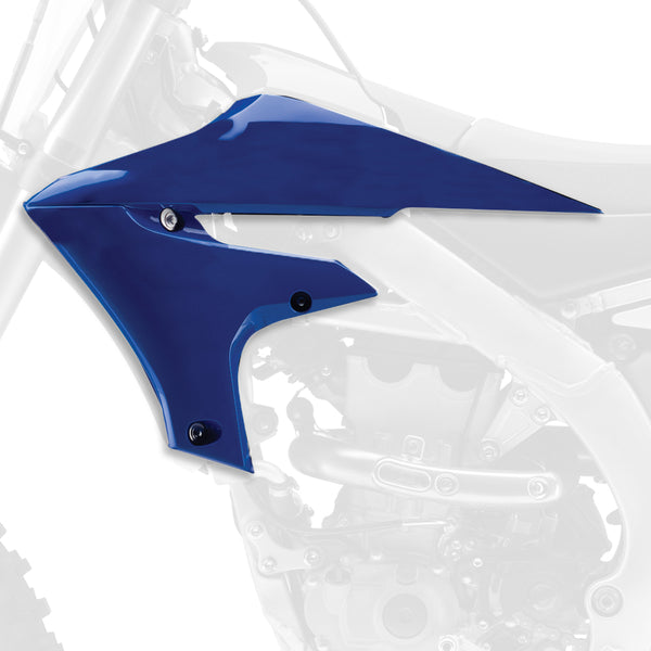 Policijski radijator na vratima pokriva Blue Yamaha YZ450F 84151001