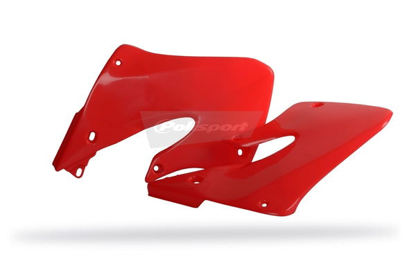 Policeport radijator pokriva Red Honda CRF250R/CRF450R 8417000003