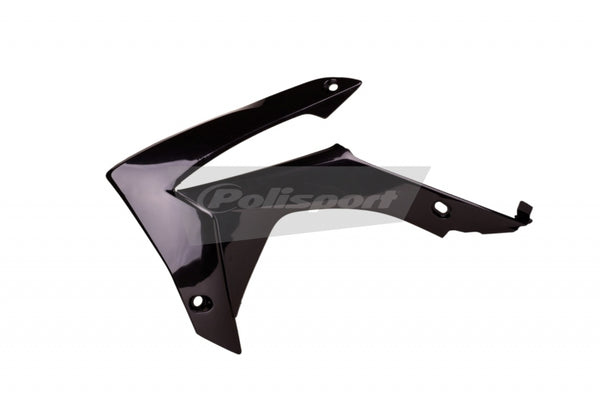 Policeport Radiator Covers Black Honda CRF250R/CRF450R 84171003