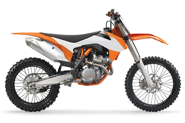 Policeport Radiator Covers Oem Color (2015) Orange/White KTM 84174001