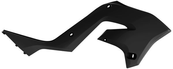 Policeport Radiator Covers Black Kawasaki KX125/250 84258002