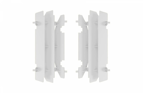 Police gate Radiator Louvers White Suzuki 84661001