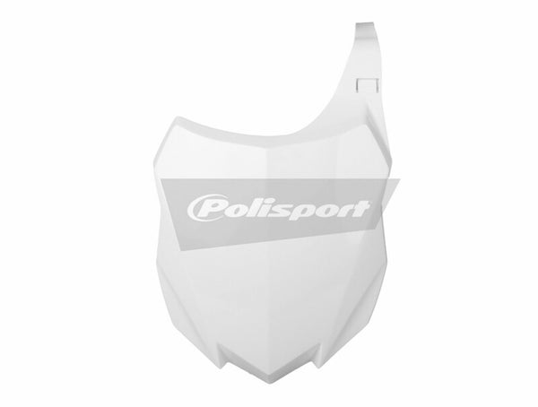 Ploča s prednjim brojem policije Bijela Kawasaki KX250F/KX450F 8659200002
