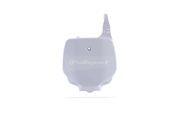 Policajný prístavný číselný štítok White Kawasaki KX85/KX100 a Suzuki RM100 8661700007