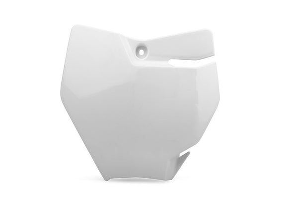 Police Port Front Number Plate White KTM SX65 8665700001