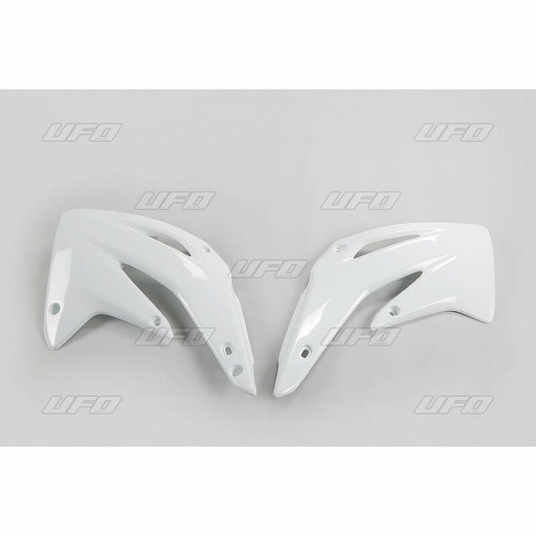 UFO Radiator Covers White Honda CR85R/85RB HO03630041