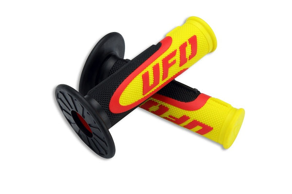 UFO Axiom trīskāršais blīvums satver melnu/dzeltenu/sarkanu MA01825#102
