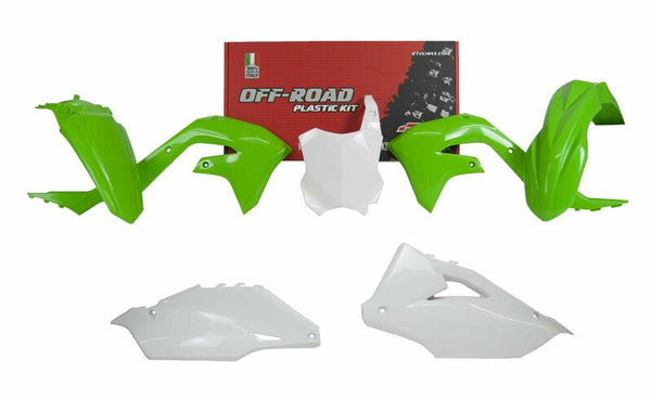 RACETECH Plastic Kit OEM Color 2019 Kawasaki KX450F R-KITKXF-OEM-599 