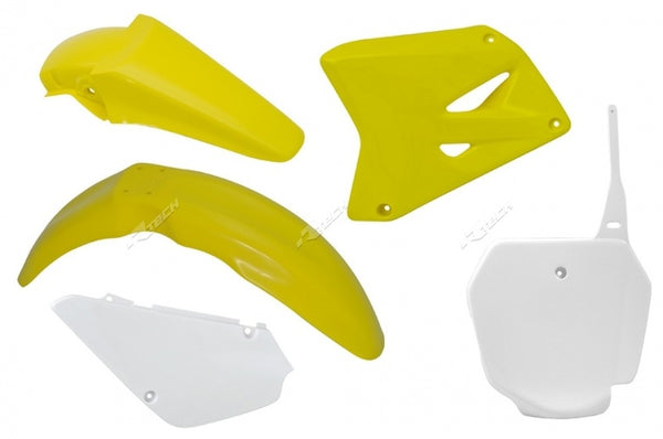 RACETECH Plastic Kit OE Replica – Suzuki RM85 2002–2010 R-KITRM0-OEM-510 