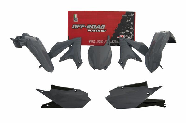RACETECH Plastic Kit Quantum Grey Yamaha YZ250F R-KITYZF-GR0-518 