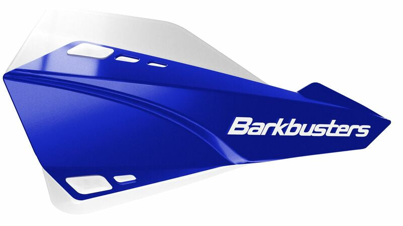 BARKBUSTERS Sabre Handguard Set Universal Mount Blue/White SAB-1BU-02-WH