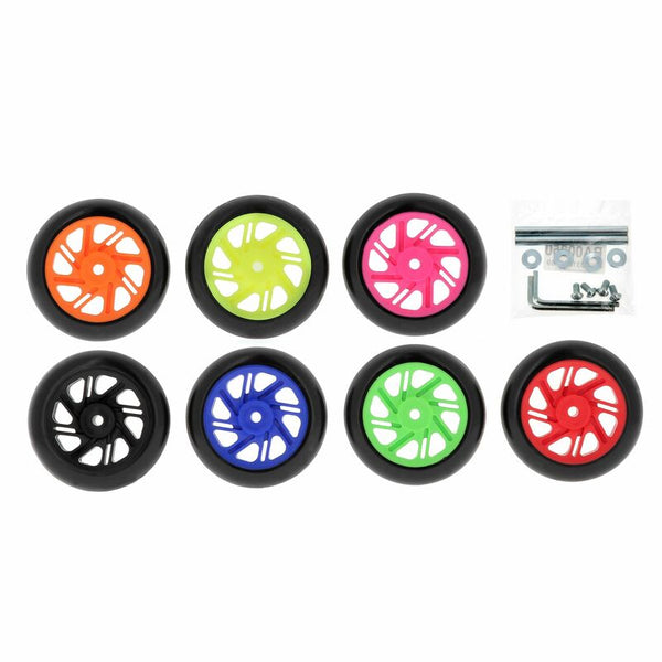 Bihr Home Track RealAr Paddock Stand Wheels 2 komada Orangept08921