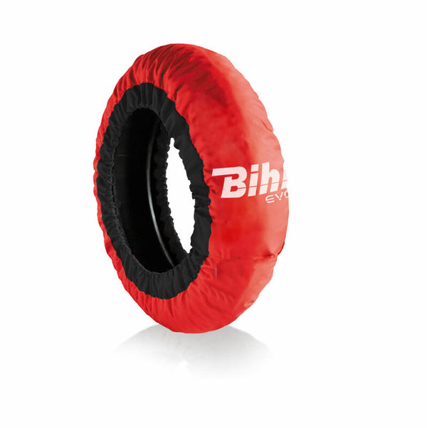 Bihr Home Track EVO2 Autoregulirana toplija gume za crvenu gumu prednji dio 120 / straga 180-200 mm RedsBK-A-Red