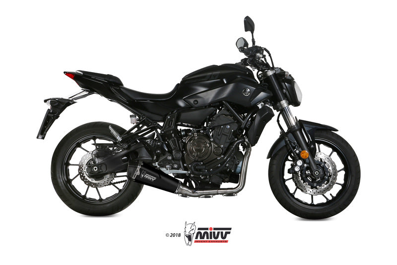 MIVV Delta Race Full Exhaust System - Yamaha MT-07 00.73.Y.044.LDRB