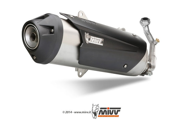 MIVV Urban Full Exhaust System - Piaggio MP3 500 C.PG.0018.k