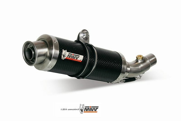 MIVV GP Carbon Double Slip-On Kawasaki Z1000 00.73.K.020.l2S