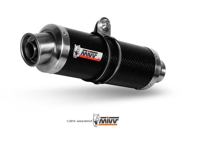MIVV GP Carbon Slip-on Kawasaki Z800E 00.73.K.035.L2S