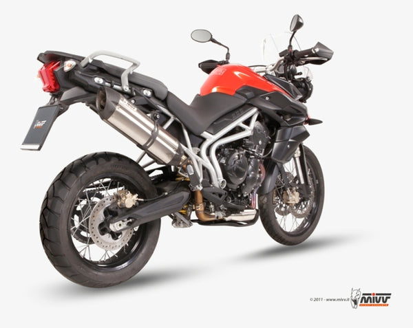 MIVV Suono nehrđajući/ugljični kraj kapice Triumph Tiger 800 00.73.t.011.l7