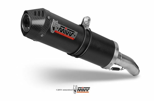 MIVV ovalni karbonski poklopac dvostruko klizanje ugljika Yamaha XT660 x/r y.017.l3c