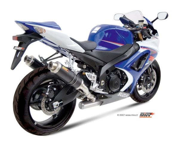 MIVV GP Carbon Double Slip-on Suzuki GSX-R1000 00.73..028.L2S