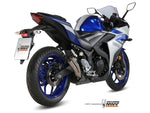 MIVV Double Gun Full Titanium dubultā trokšņa slāpētājs Yamaha YZF R3 00.73.Y.048.LDG