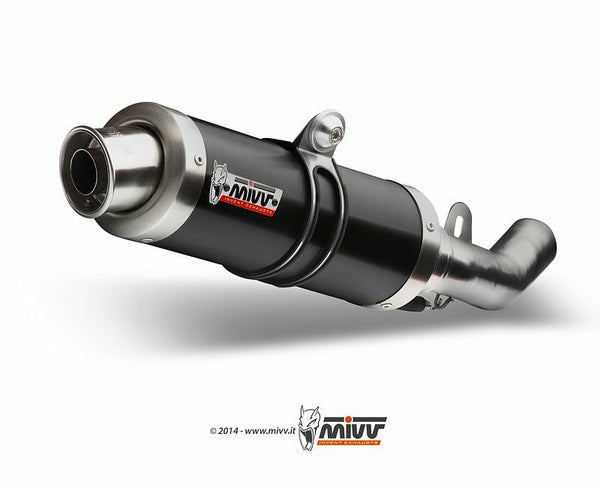 MIVV GP Steel Black Slip-on Suzuki GSX-S1000 P.044.LXB