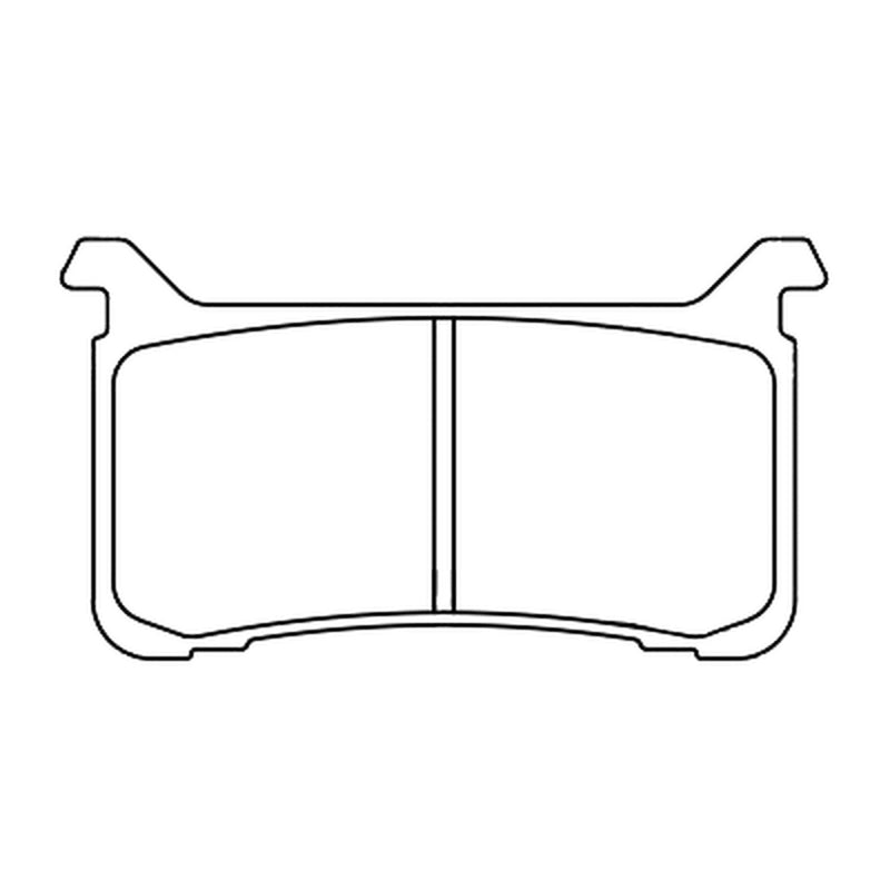 CL BRAKES Ielas sintētās metāla bremžu uzlikas - 1252A3+ 1252A3+ 