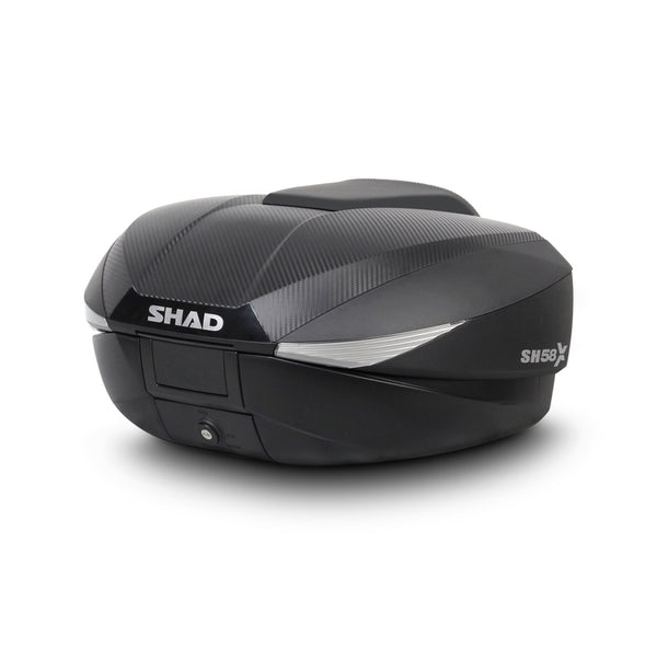 Shad SH58X Topbox - Finish a rozšíriteľný dizajn uhlíkových vlákien