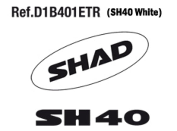 Shad SH40 2011 Naljepnice D1B401ET