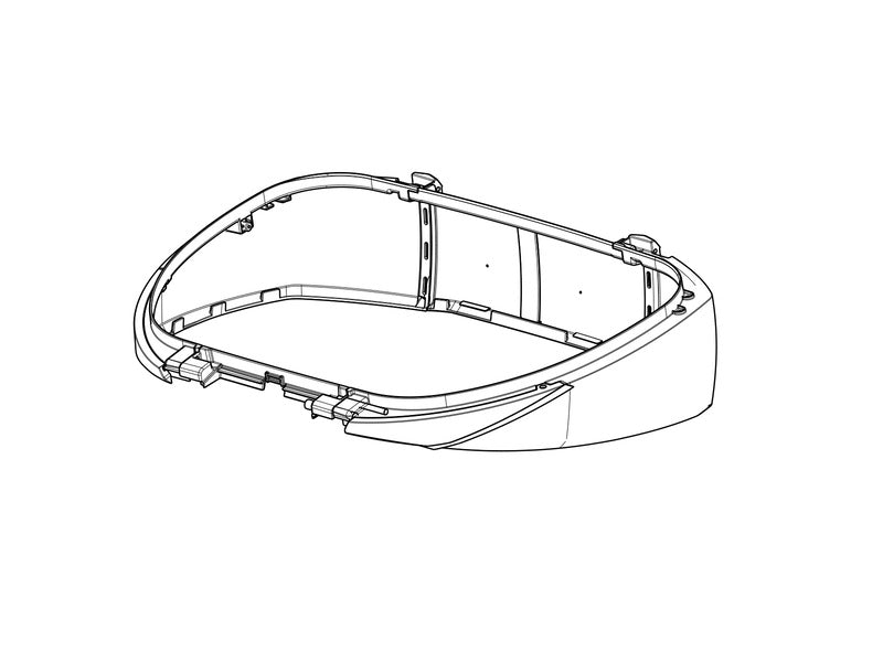 Shad SH58X/SH59X Ráme sada D1B59EMR