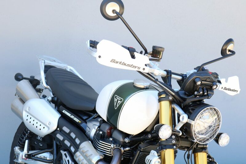 „Barkbusters“ aparatinės įrangos rinkinys Dviejų taškų kalnas „Alu Triumph Scrambler“ 1200 BHG-080-01-NP